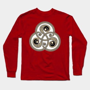 Beautiful ancient triskelion Long Sleeve T-Shirt